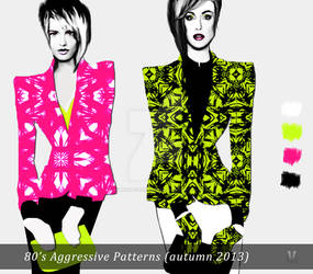 80's Aggressive Patterns (Autumn 2013)