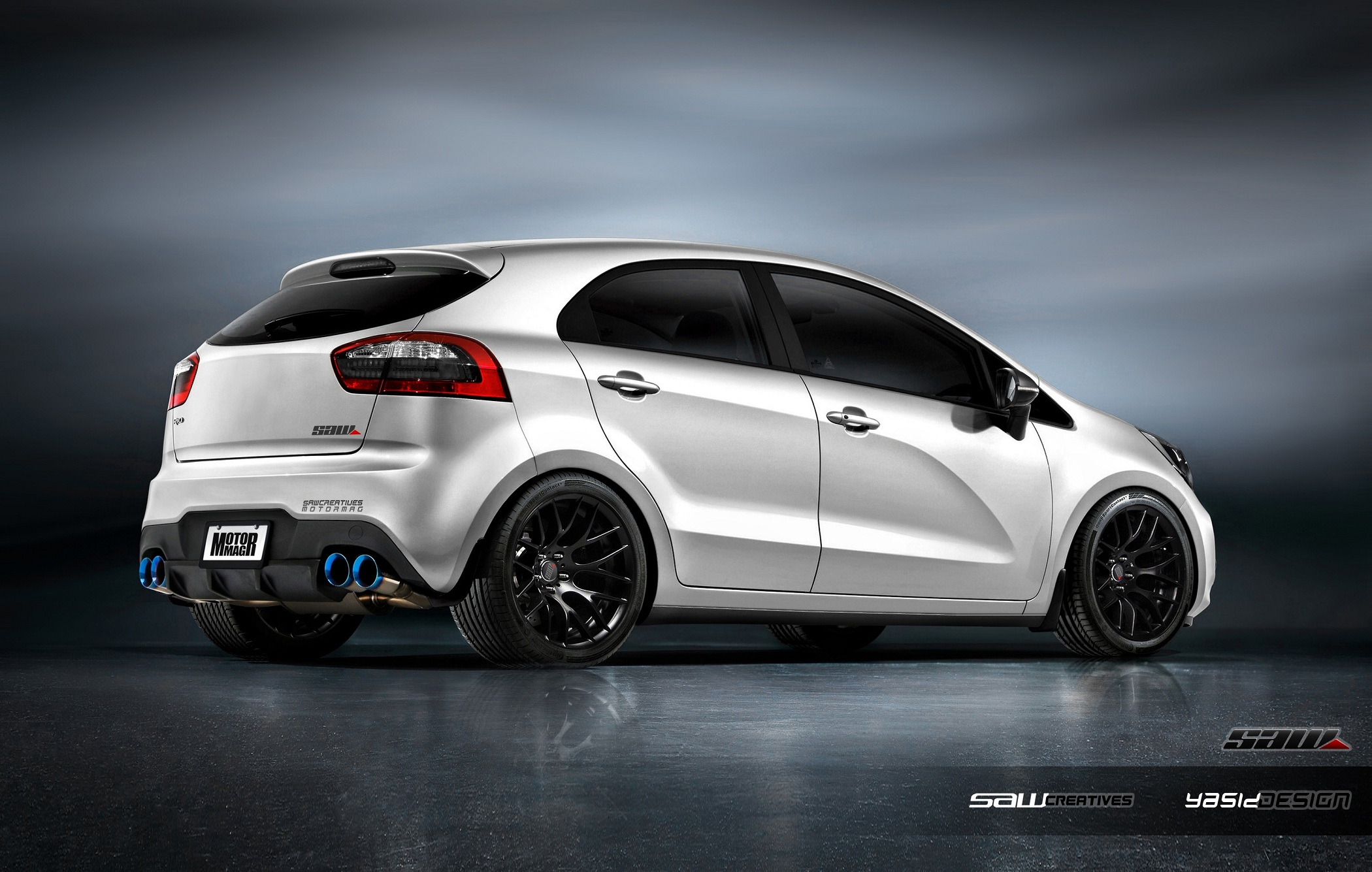 KIA RIO_kit design_rear