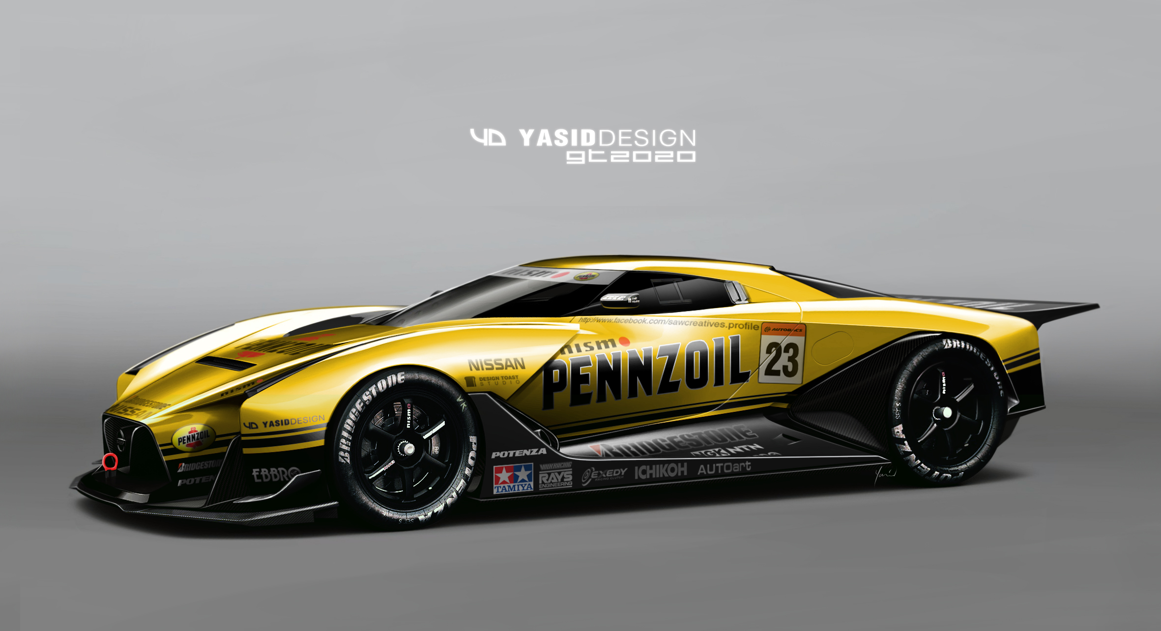 GT2020 nissan Pennzoil