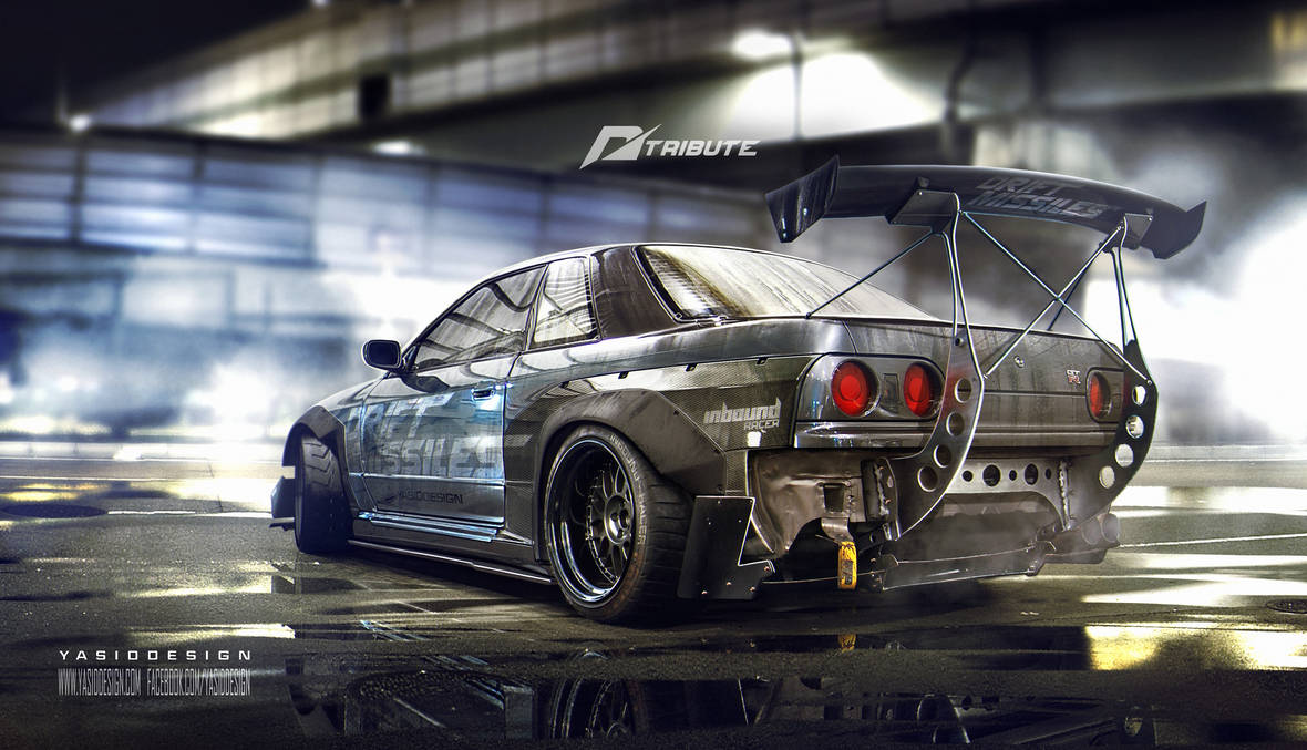 Need for speed tribute - Nissan Skyline R32 by yasiddesign on DeviantArt