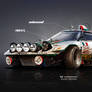 Lancia Stratos on Steroids Inbound racer