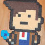 Doctor Who 10th Doctor Perler