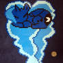 Princess Luna Heart Perler