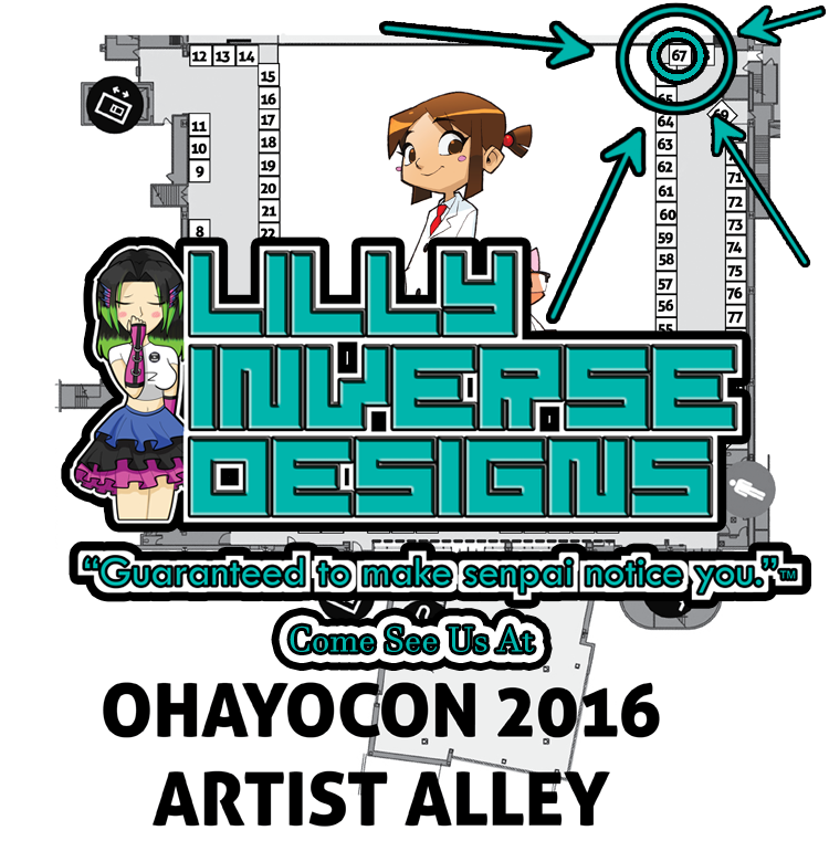Come See Us at Ohayocon! by LillyInverse