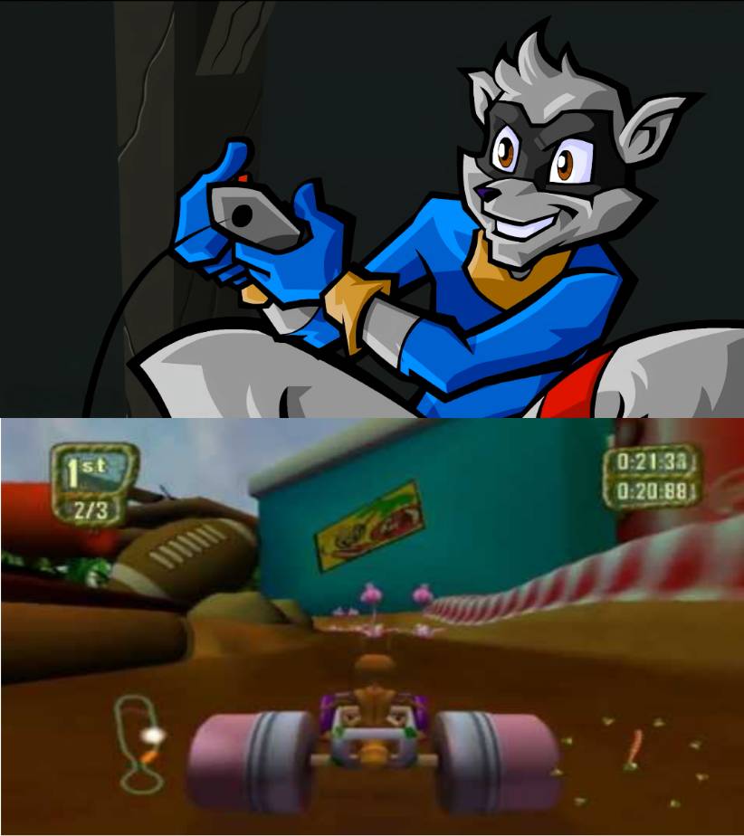 Sly Cooper Playing Antz Extreme Racing (PS2) by myjosephpatty2002 on  DeviantArt