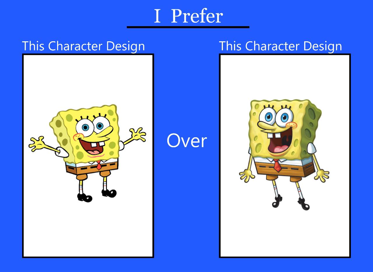 I Prefer The Old SpongeBob Over The New SpongeBob by