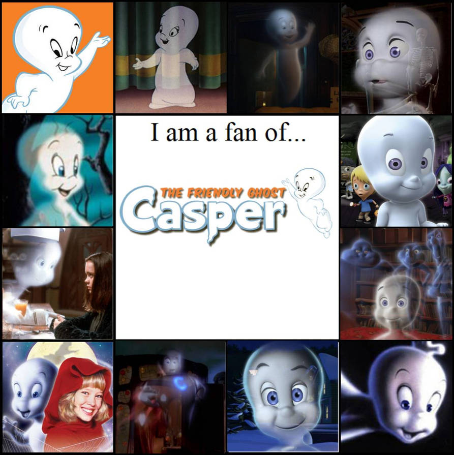 I'm a Casper Friendly Ghost Fan by myjosephpatty2002 on DeviantArt
