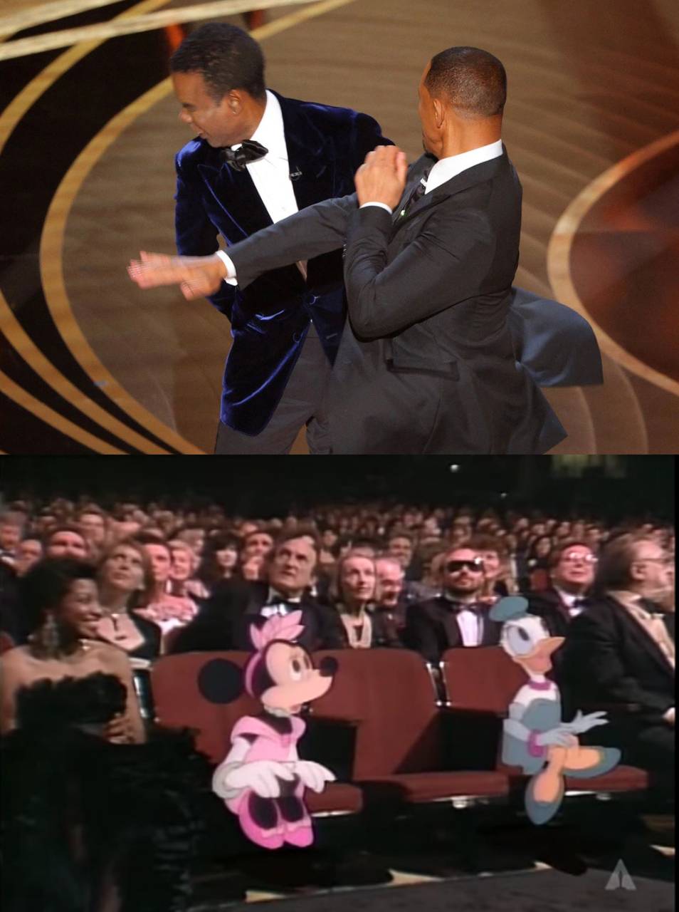Christopher Rice Minnie Minnie and Daisy Reacts Will Smith Slap Chris Rock by myjosephpatty2002 ...