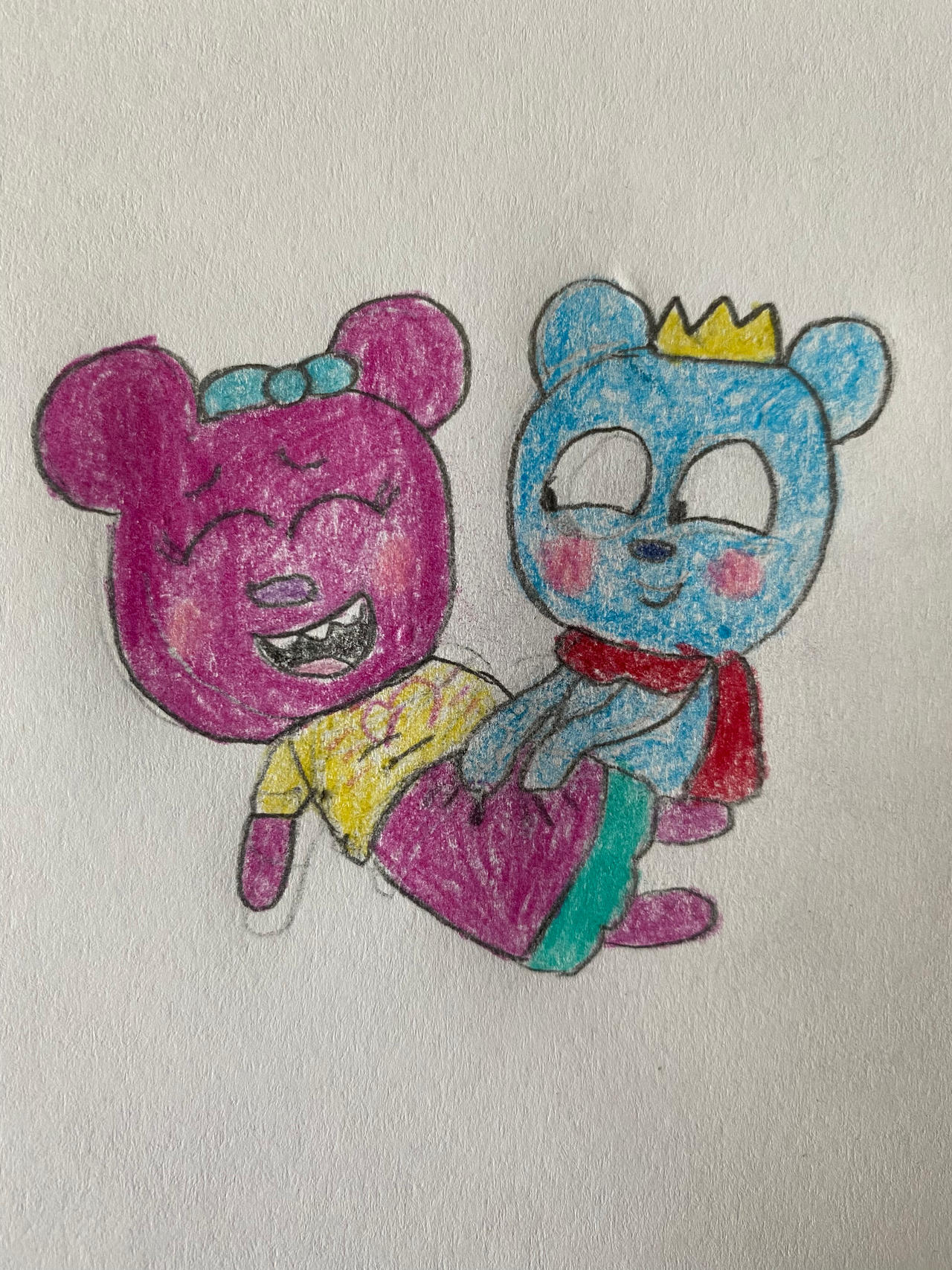 Bissy getting Bellytickled by Spencer04 on DeviantArt