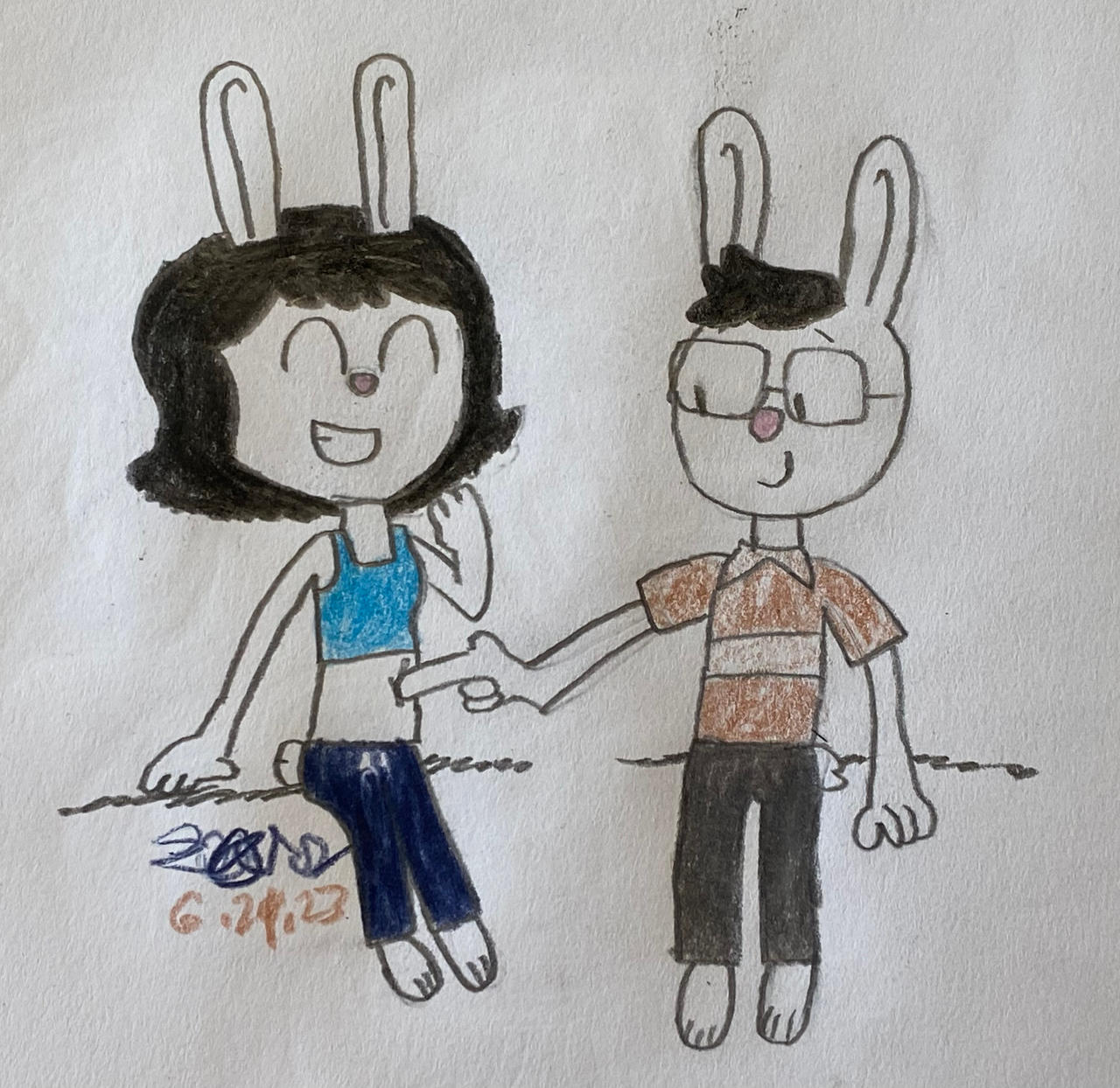 Mr Rabbit Bellypoking Ranger Rabbit by Spencer04 on DeviantArt