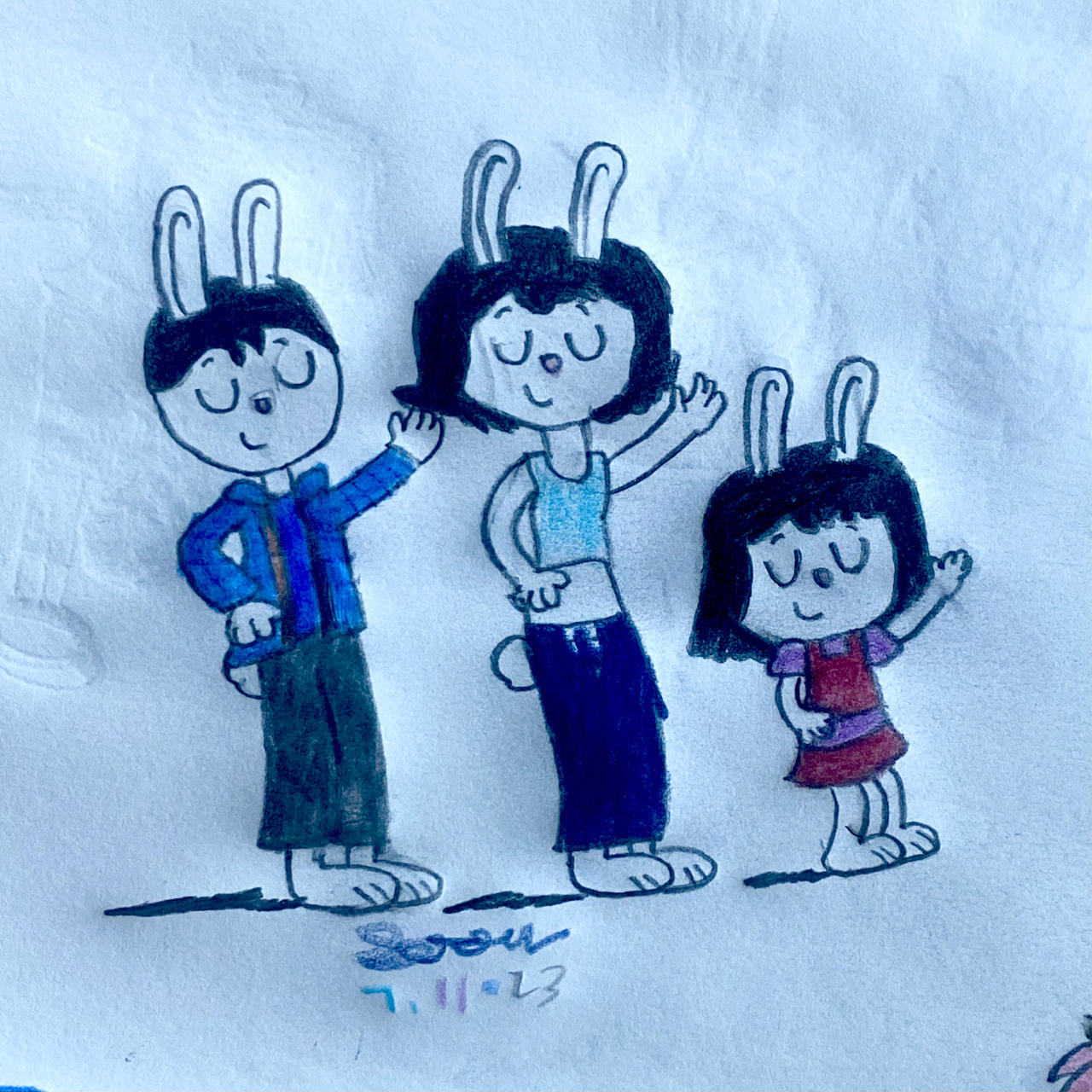 Working Out With Ranger Rabbit and Elinor by Spencer04 on DeviantArt