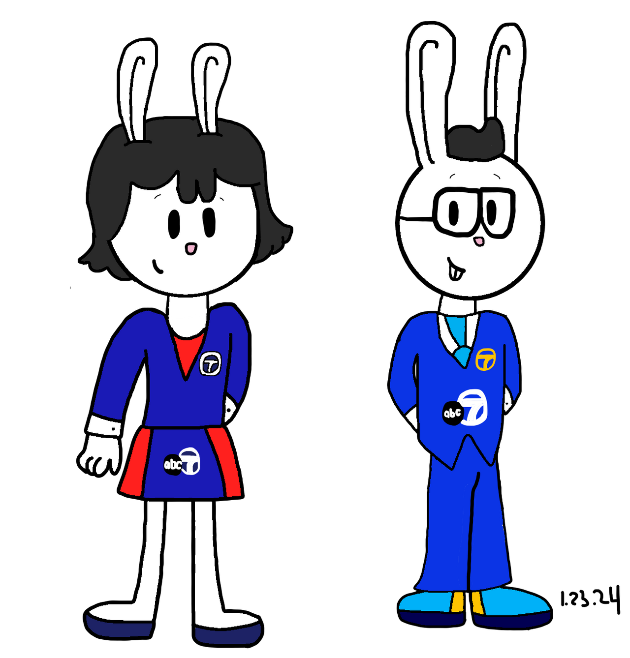 Ranger Rabbit and Mr Rabbit as WABC and KABC by Spencer04 on DeviantArt