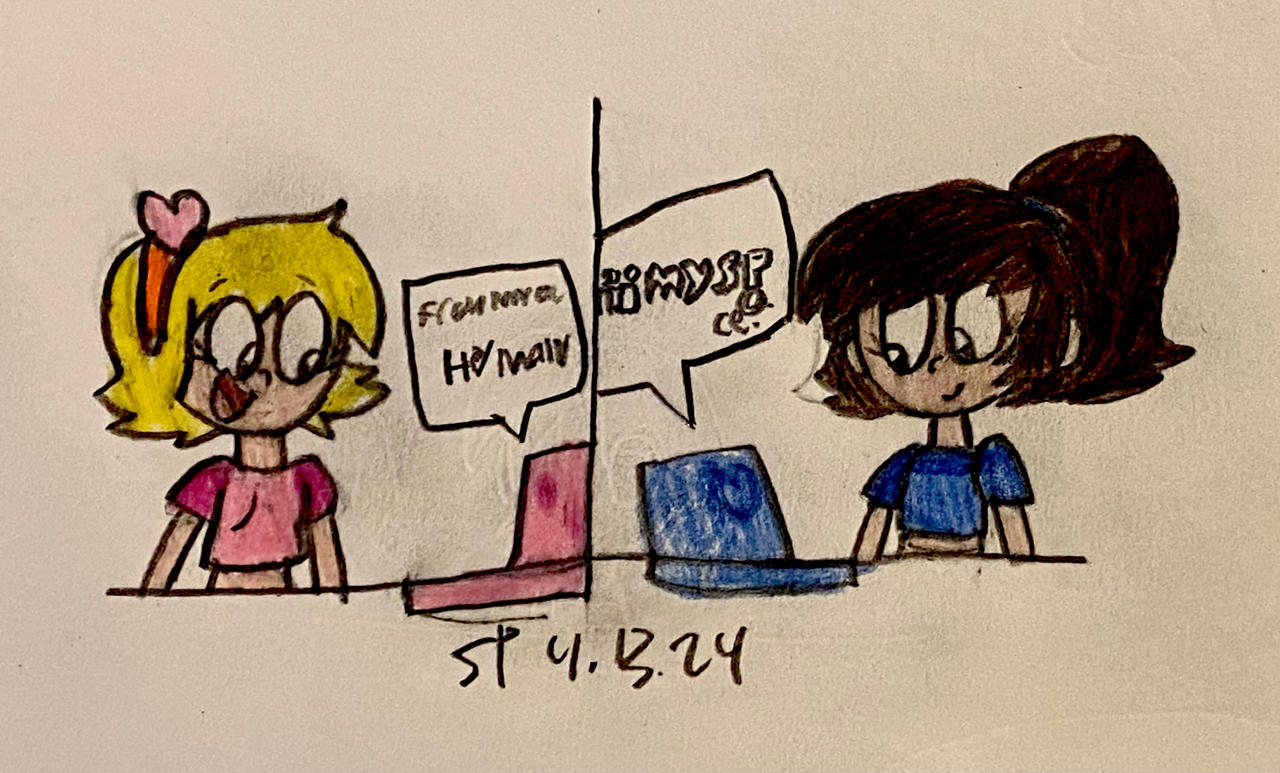 Chatting on MySpace by Spencer04 on DeviantArt