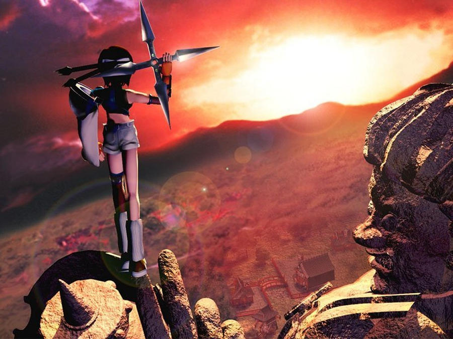 Yuffie Final Fantasy Vii Official Wallpaper By Gretding On Deviantart Yuffie Final Fantasy Vii Official Wallpaper By Gretding On Deviantart