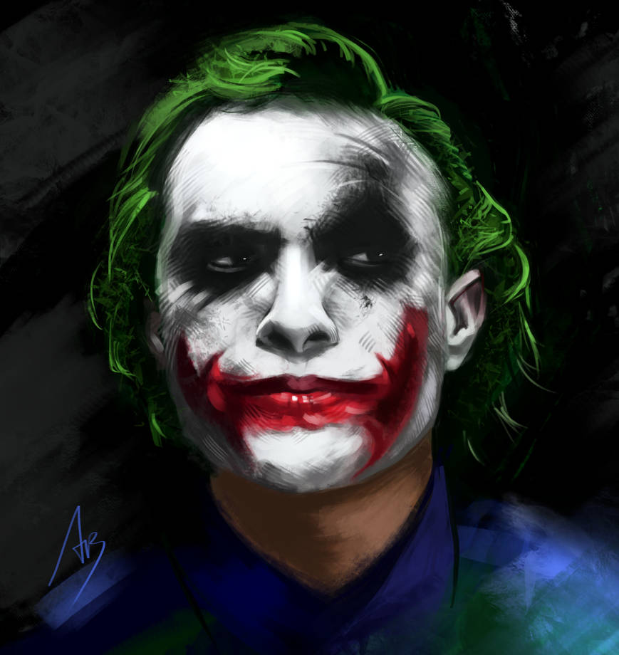 Joker - Heath Ledger by z--ed on DeviantArt