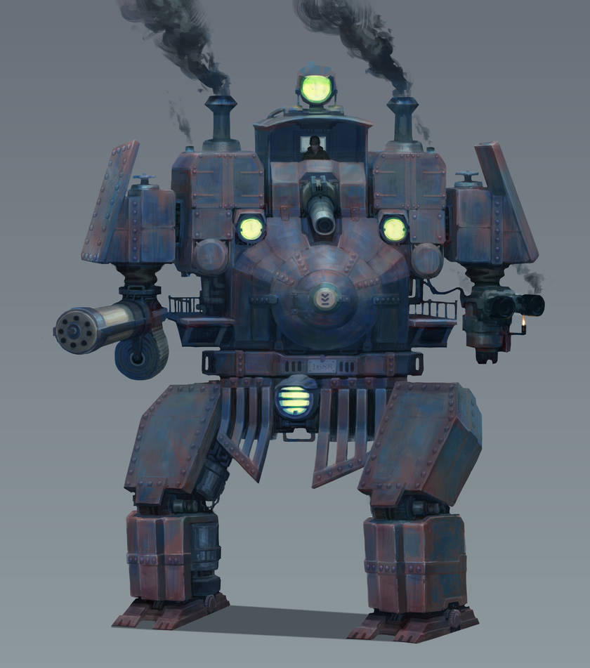 Steam Mech by giantwood on DeviantArt