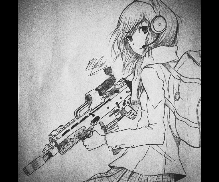 Gun Girl By Wolf1911 On Deviantart Gun Girl By Wolf1911 On Deviantart