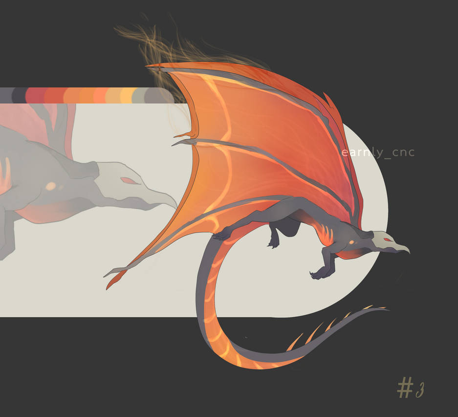 Custom Dragon Drawing Custom Dragon #3 by EarnlyCnC on DeviantArt