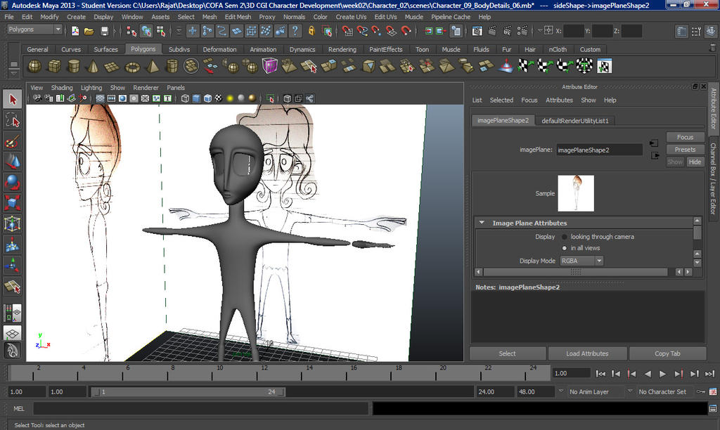 3D Character Development Model WIP 01 by tajarajat on DeviantArt