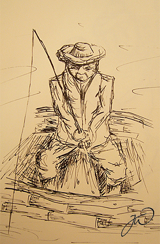 Fisherman by LittleBanhbao