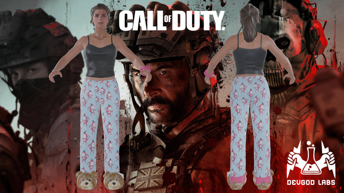 Call of Duty - Samantha - Pajamas - Samantha's PJs by DevgodLabs on ...