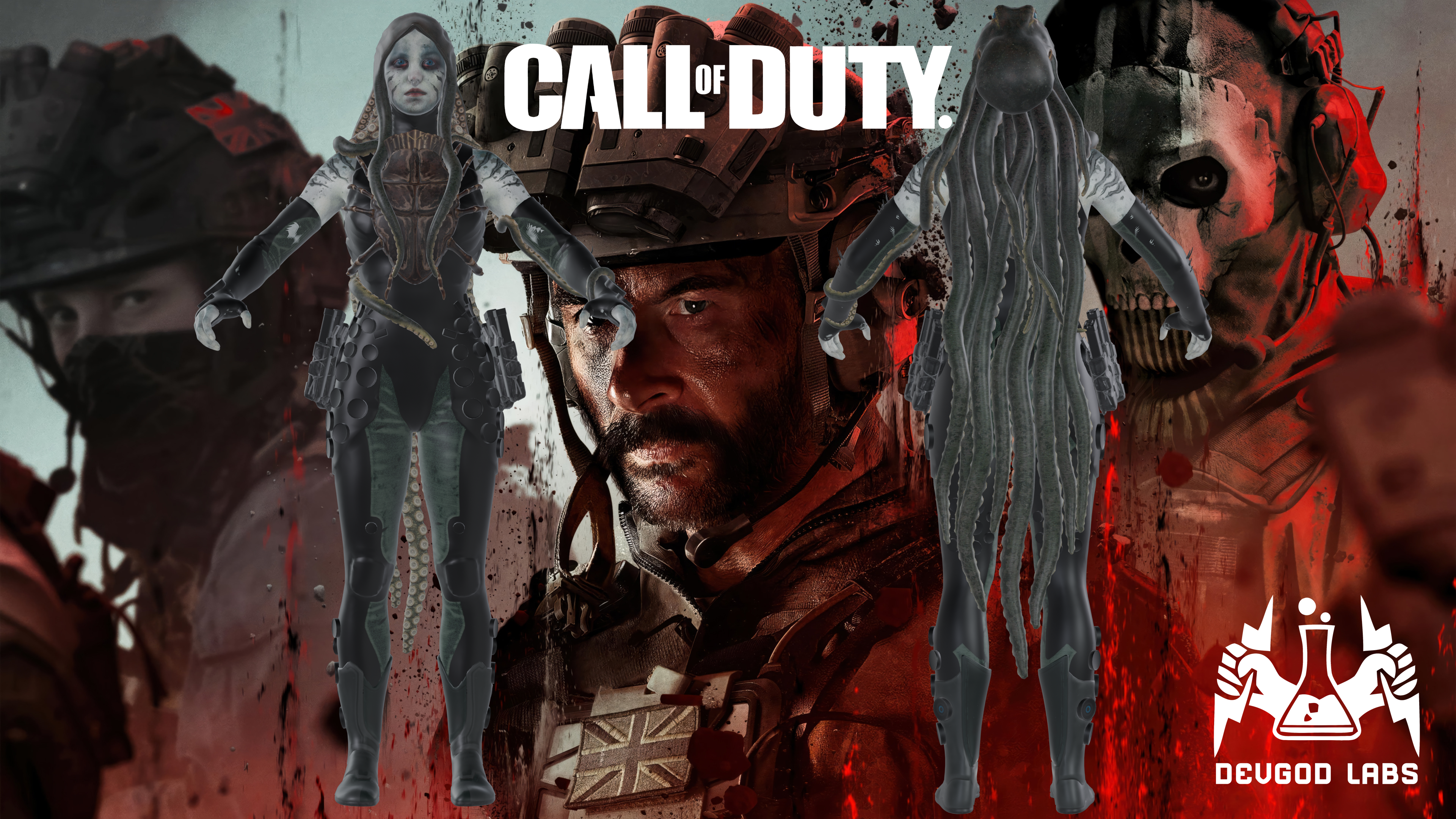 Banshee Cod Red Riding Hood Call of Duty - Banshee (Leviathan) by DevgodLabs on DeviantArt