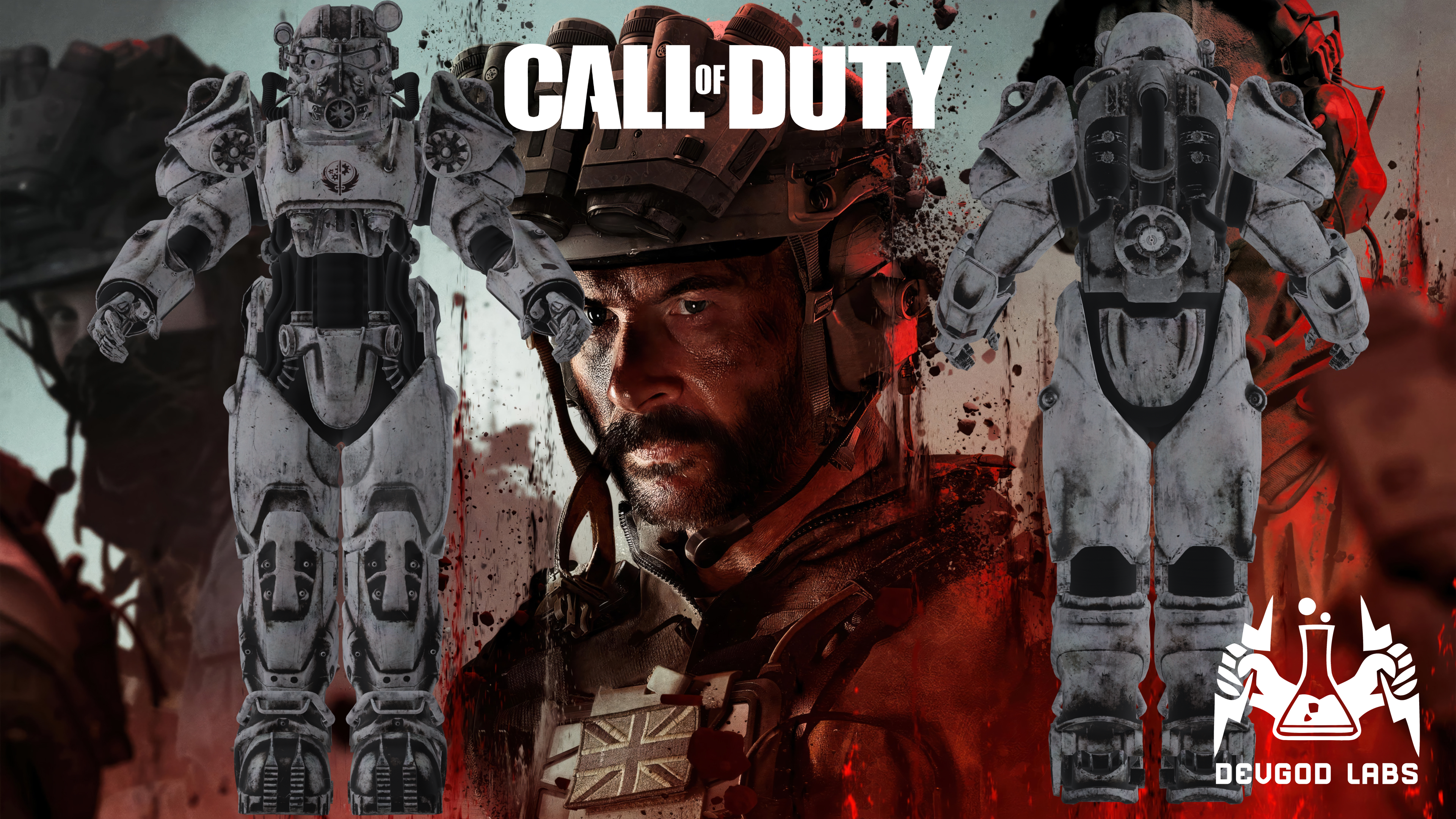 Fallout Characters Cod Call of Duty - Fallout Power Armor by DevgodLabs on DeviantArt