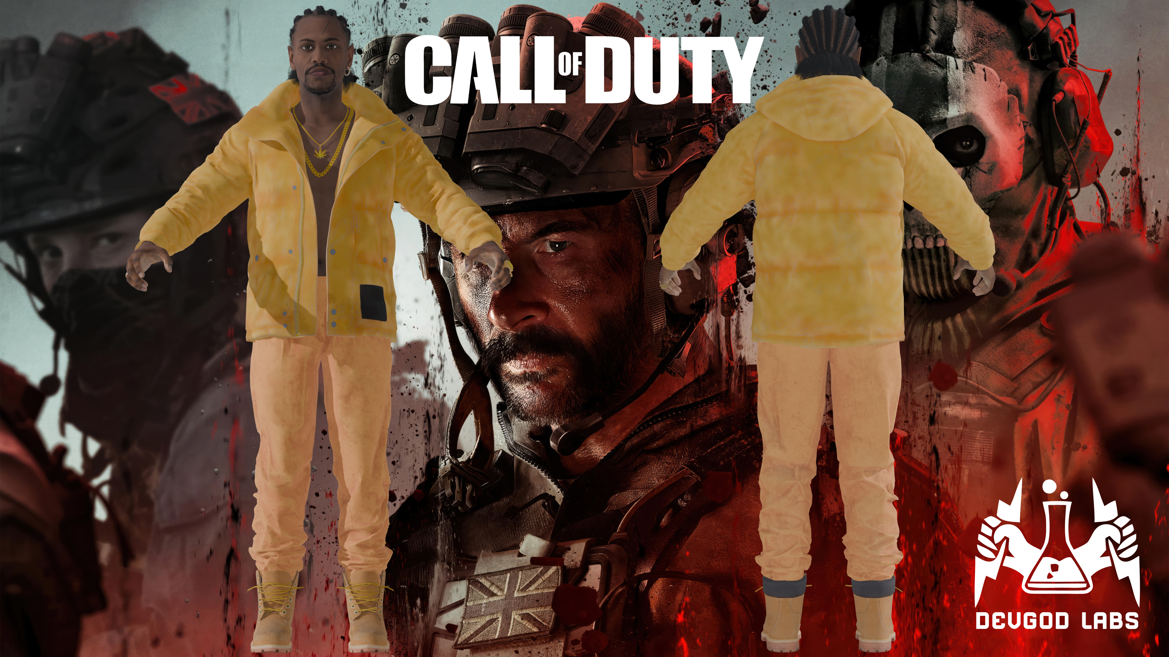 Cod Characters Smoking Call of Duty - Dave Chappelle (Sir Smoke A Lot) by DevgodLabs on DeviantArt