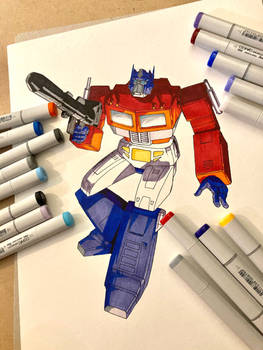 Optimus Prime work in progress 