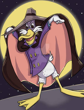 D is for Darkwing Duck