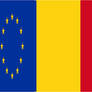 Flag of  rominan Europen union puputit