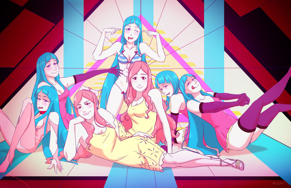 All the 2D ladies