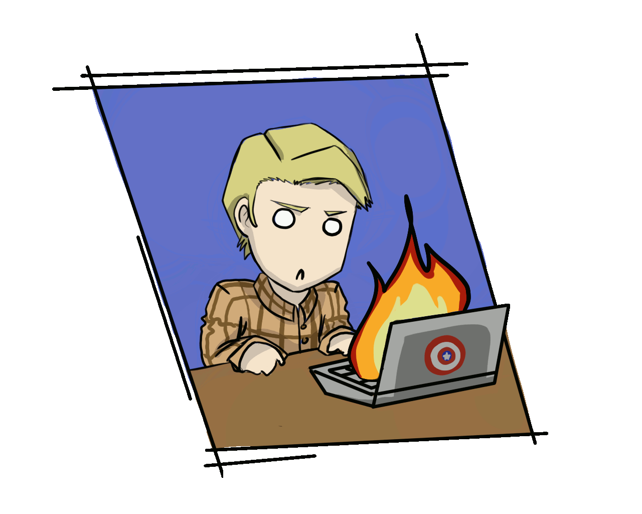 Tech Rage Gif Technological Misadventures (GIF) by SpiralingDownwards on DeviantArt