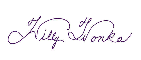 Willy Wonka's Signature