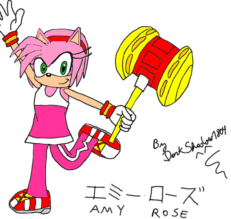 Amy Rose Riders Style by darkshadow1804 on DeviantArt