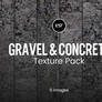 Gravel and Concrete Texture pack (6 images)