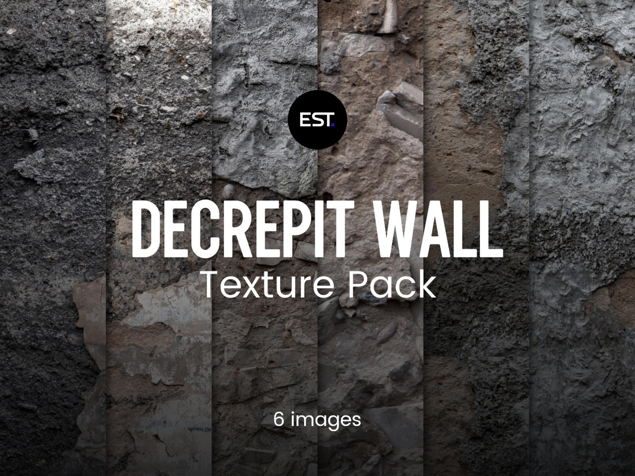 Wall Texture Pack Decrepit Wall Texture Pack (6 images) by estellium on DeviantArt
