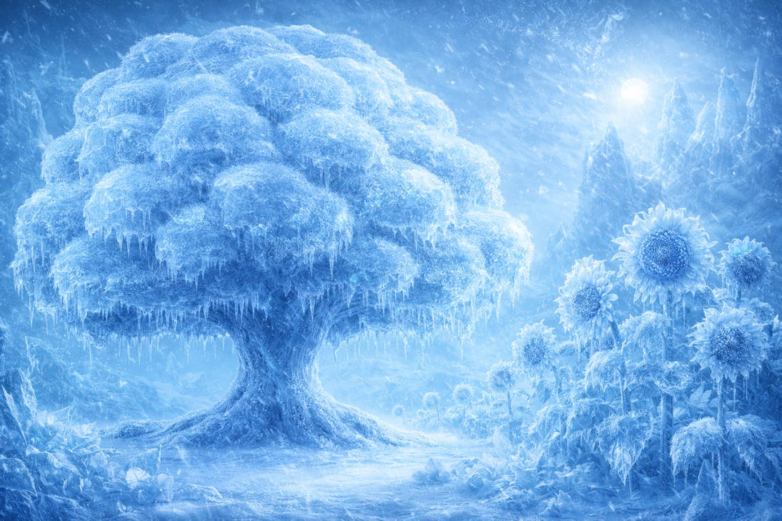 Frozen Tree Graphics Frozen Tree by TheHallowedHero on DeviantArt