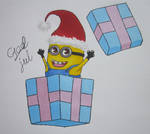 Merry christmass minion by theevilcam