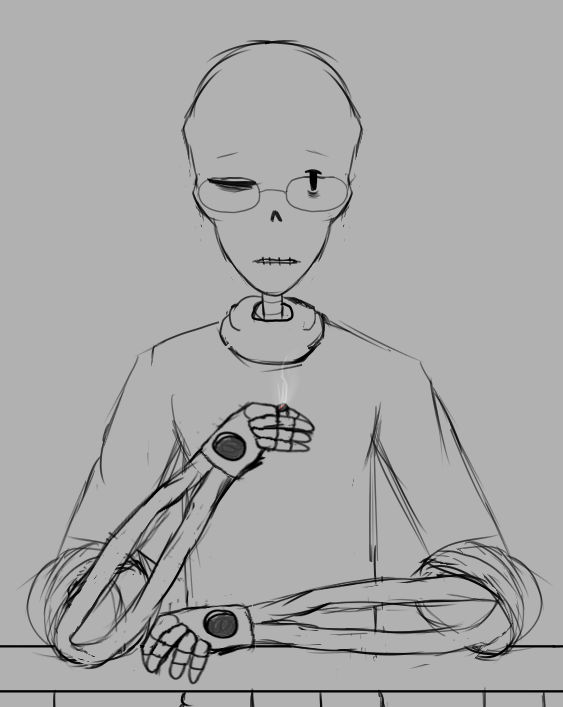 Gaster Hand Color Handplates Gaster by MistyDaSnowflake on DeviantArt