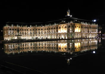 place de la bourse a Bordeaux