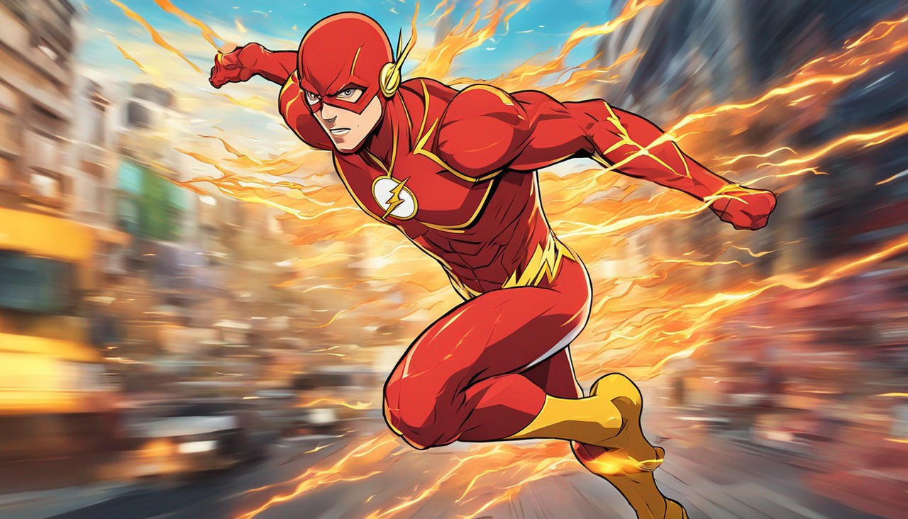 Flash Running Front The Flash running by wallybescotty on DeviantArt