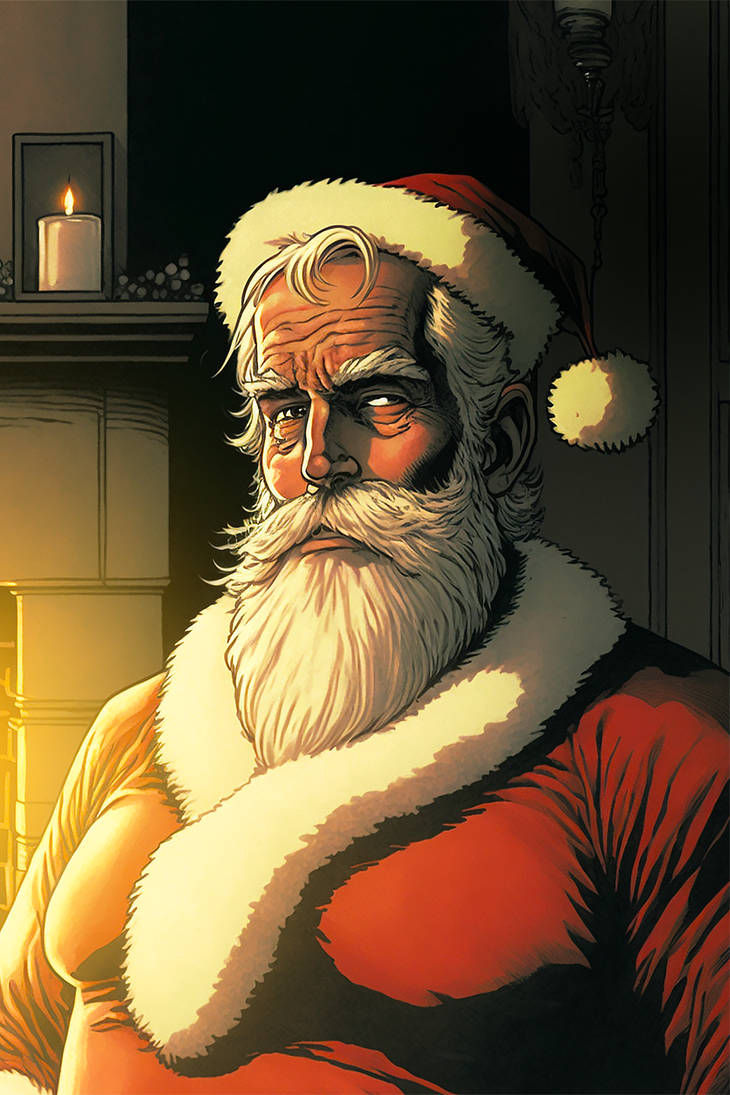 Hectic Santa Hot Santa by AaronOchs on DeviantArt