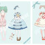 Sweet Lolita Paper Dolls