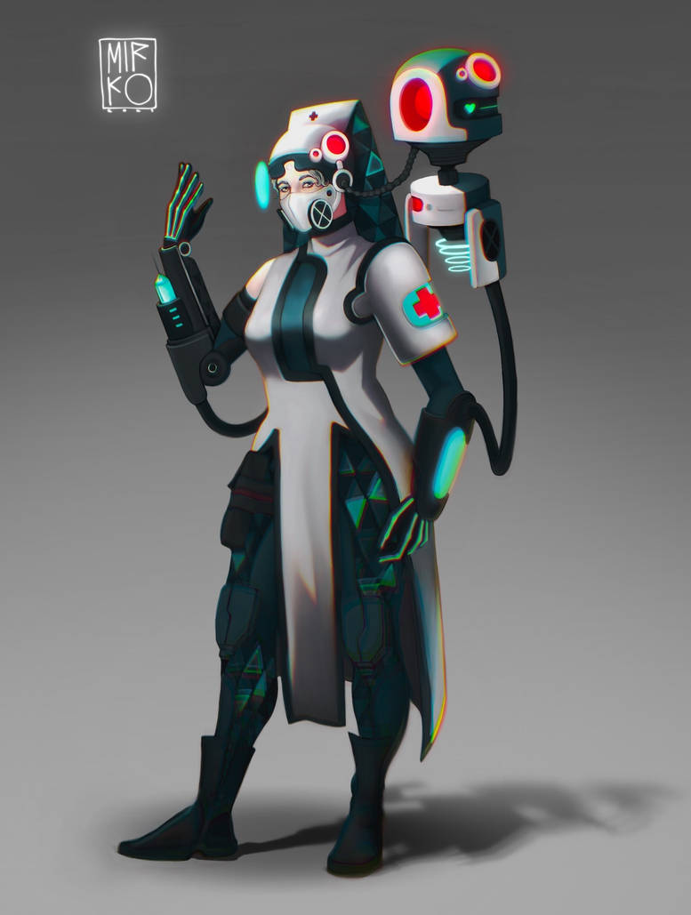 Sci-fi medic by mirksea on DeviantArt