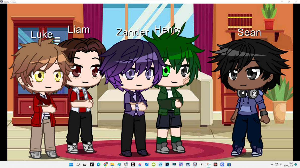 Hender and Lukiam x Sean (TMF + GN) by CMAmatheus2007 on DeviantArt
