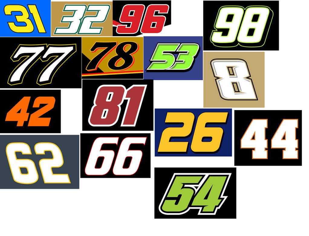 (NASCAR) Car Number (2) by CMAmatheus2007 on DeviantArt