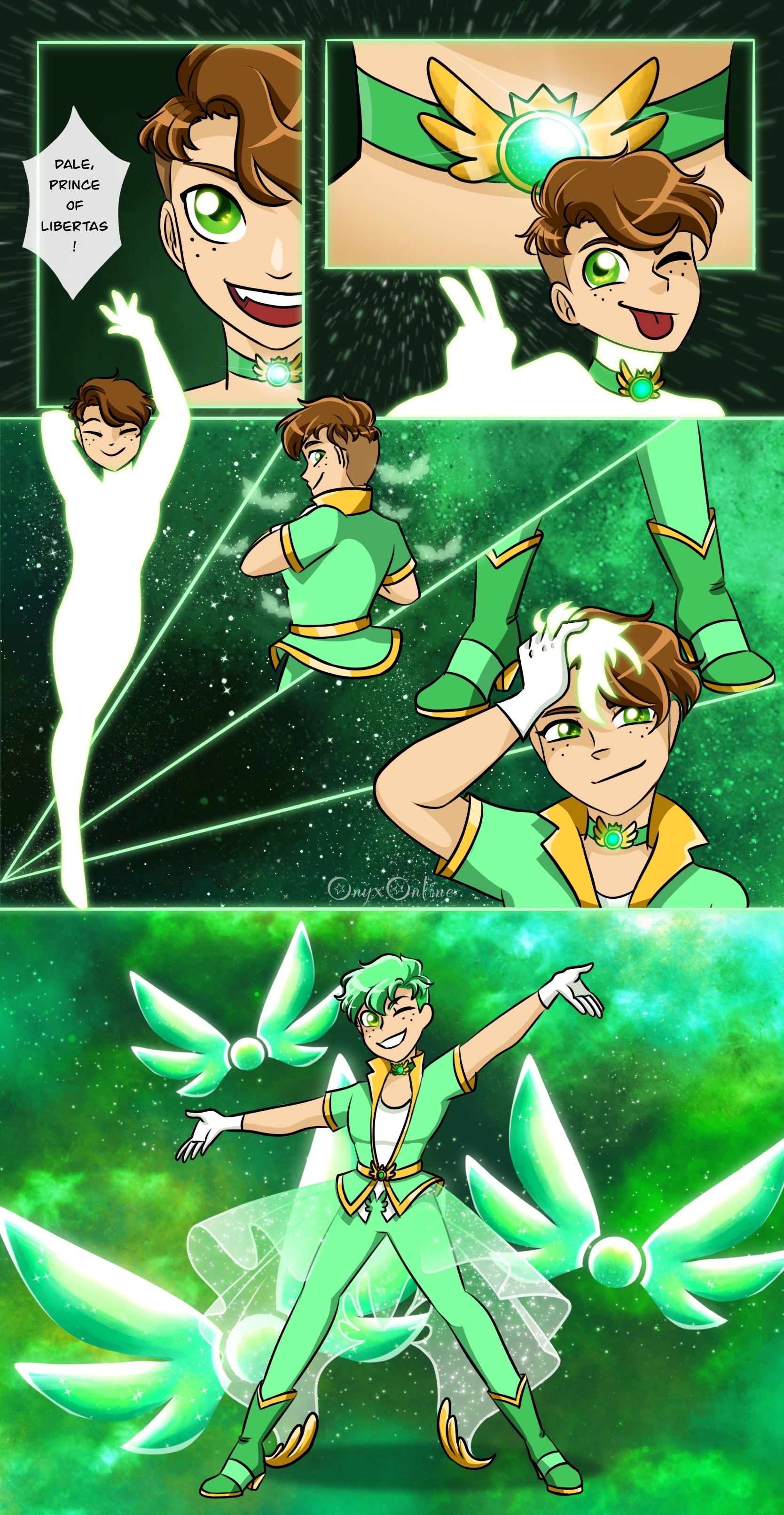 Dale, transformation comic by OnyxOnline on DeviantArt