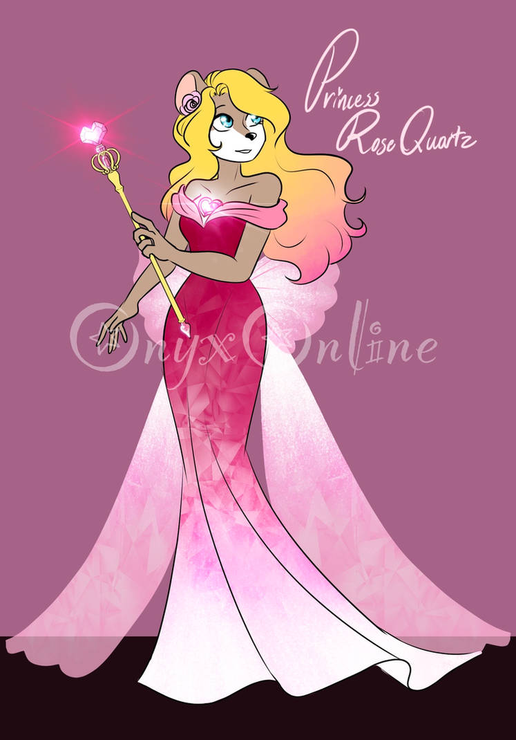 Princess Rose Princess Rose Quartz (Crystal Warriors) by OnyxOnline on DeviantArt