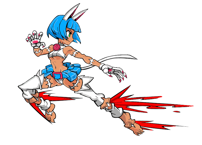 Skullgirls - Ms. Fortune Felicia Color Palette